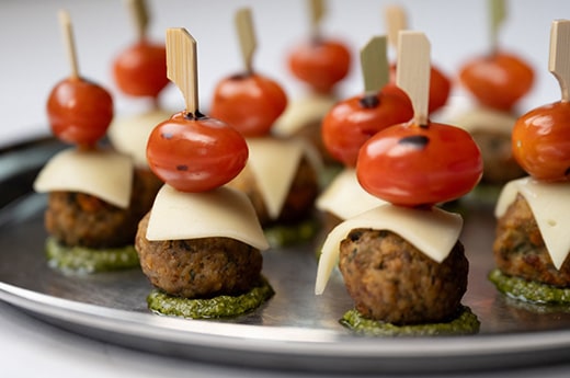 Turkey Pesto Meatballs 520